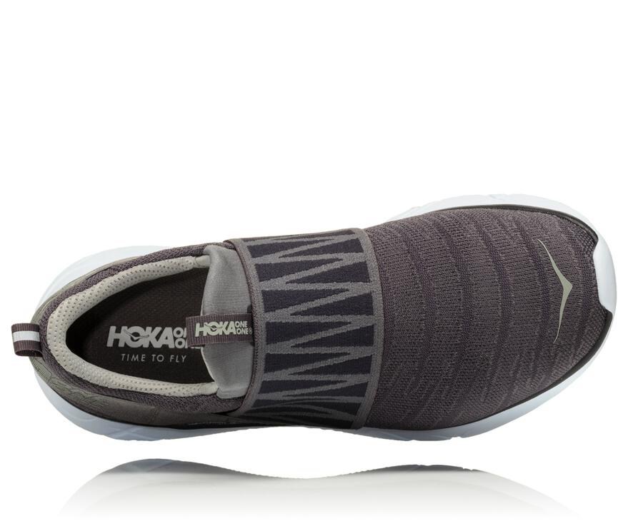 Hoka One One Hardloopschoenen Dames - Hupana Slip - Grijs - PO8740526